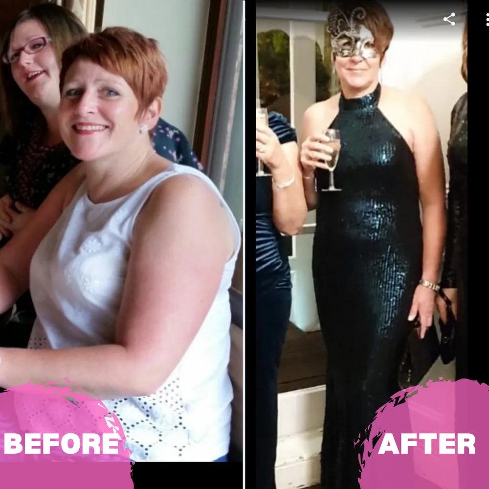 Sharon gym transformation Telford