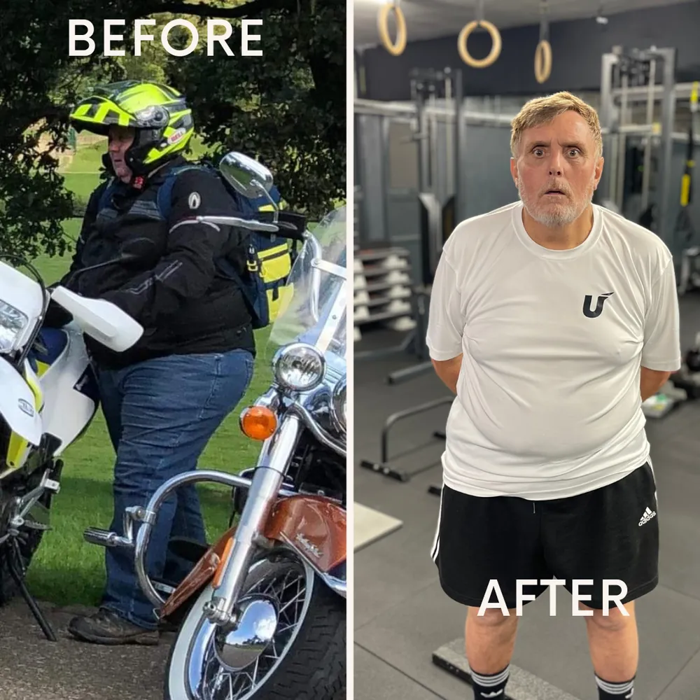 Nick Universal Fitness transformation, Telford